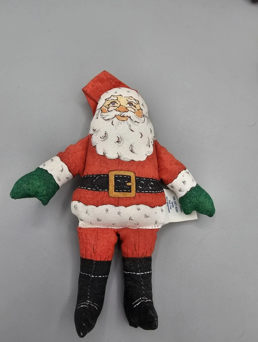 70s Hallmark Drummer Santa Plush Ornament Lot Toy Works Set Vintage Christmas